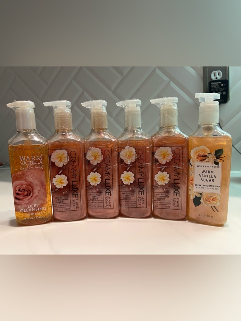Bath & Body Works Warm Vanilla Sugar Hand Soap Bundle
